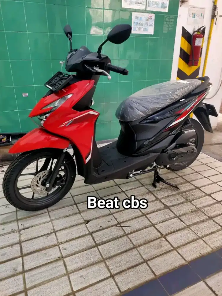 HONDA BEAT CBS RED