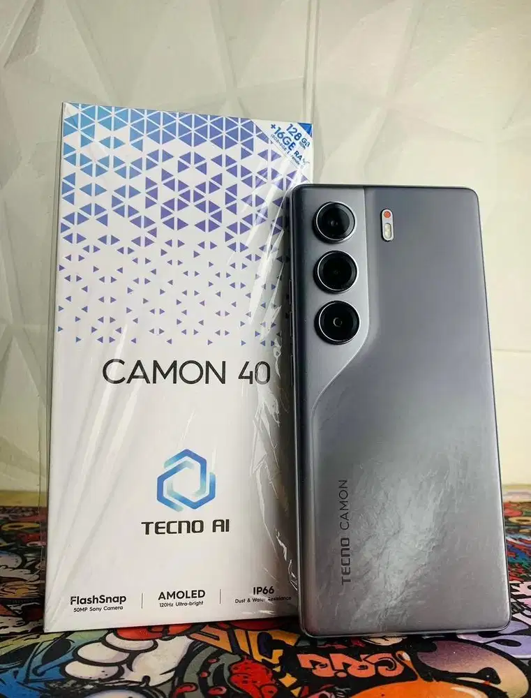 Tecno camon 40 ram 8+8/256 fulset