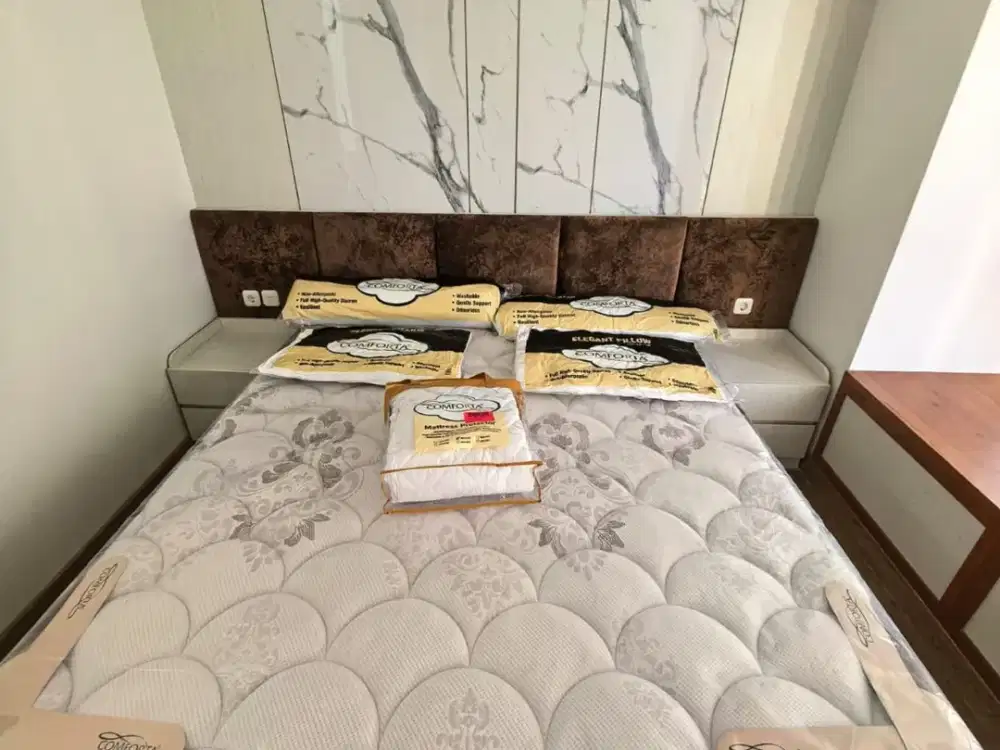 Disewakan Kamar Kost Master Bedroom lantai2 di Wisata Bukit Mas Chelsea kondisi Baru Furnish