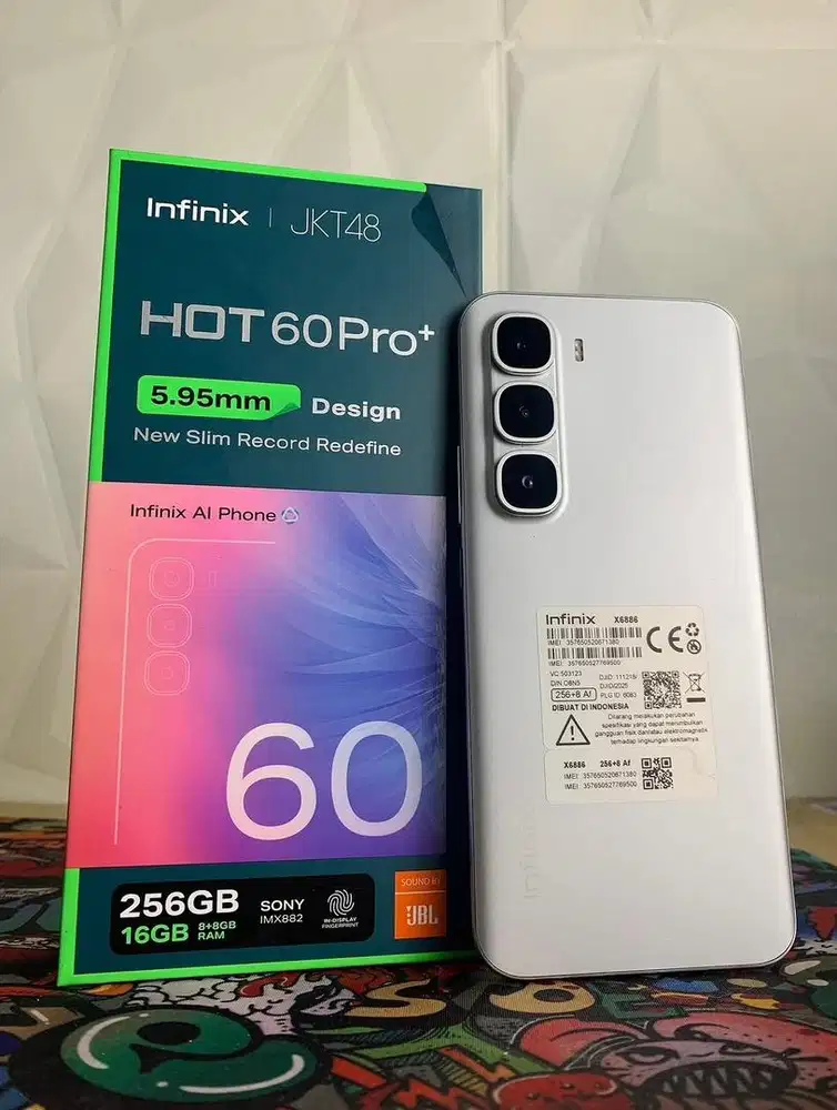 Infinix hot 60 pro plus 8+8/256 fulset