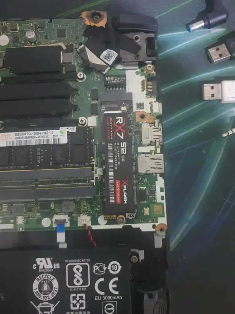 maharin aja!! Rx7 nvme 512gb udah install windows