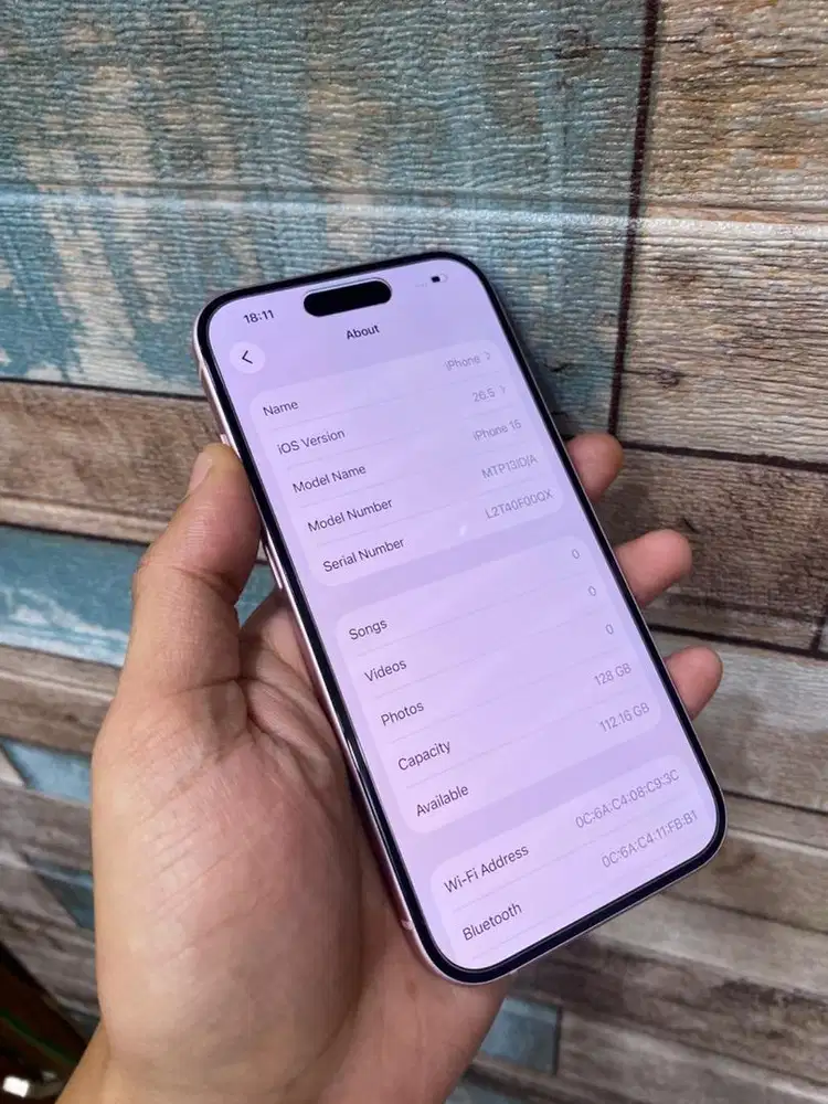 iphone 15 128gb pink second ibox