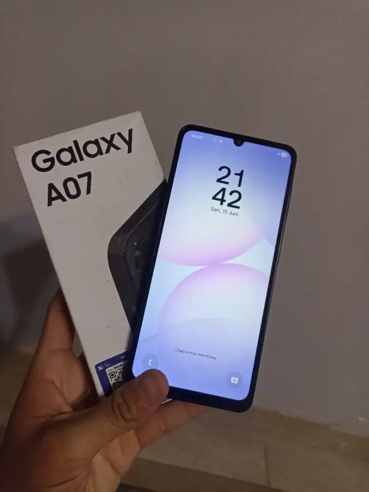 Samsung galaxy A07 4)64 Fullset orian no minus