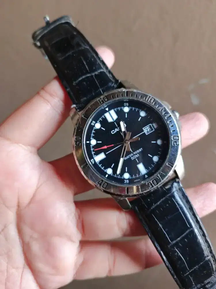 Jual casio mtp. Kulit