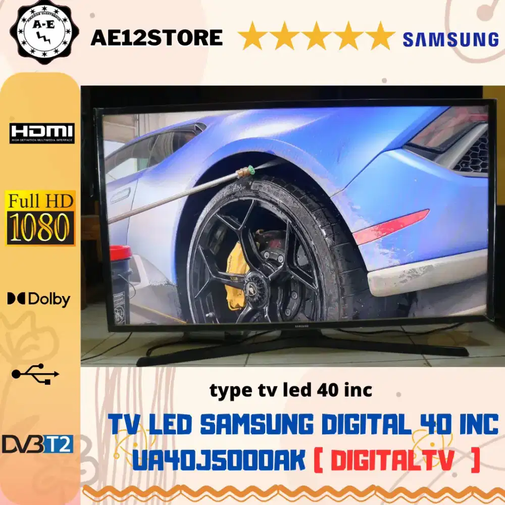 Tv led Samsung 40 inc murah second berkualitas