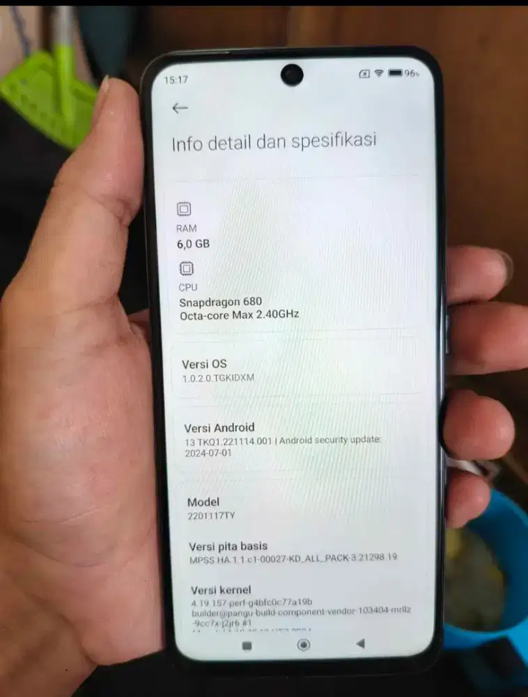 Redmi note 11 ram 6/128