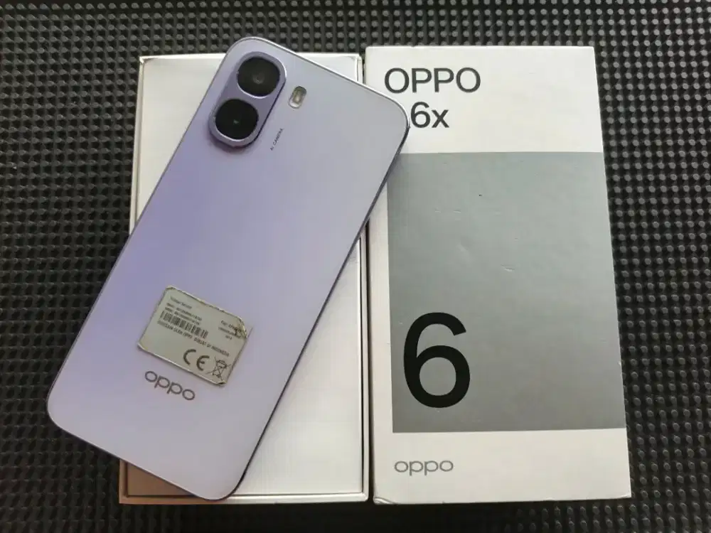 Oppo A6x Ram 4/128 Lengkap Nominus lecet pakai original