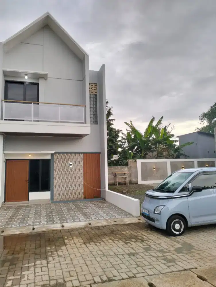 Rumah kavling 2 lantai siap huni- bonus Ac