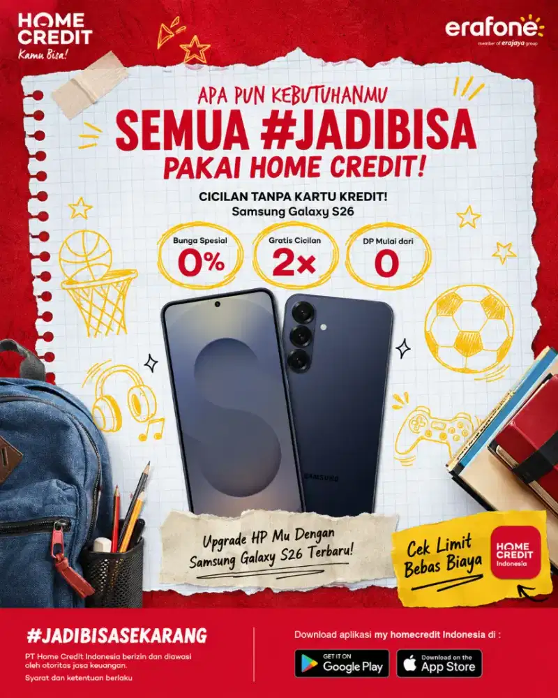 PROMO KREDIT Samsung Galaxy S26 TERMURAH SEKOTA PALEMBANG