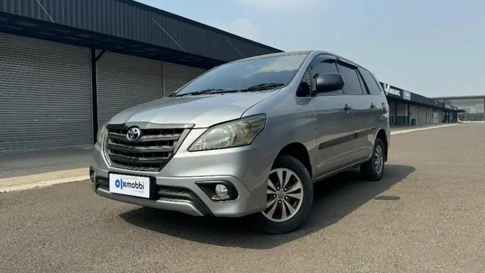 TDP 7, JT Toyota Kijang Innova 2.0 G Bensin-MT Silver 2014