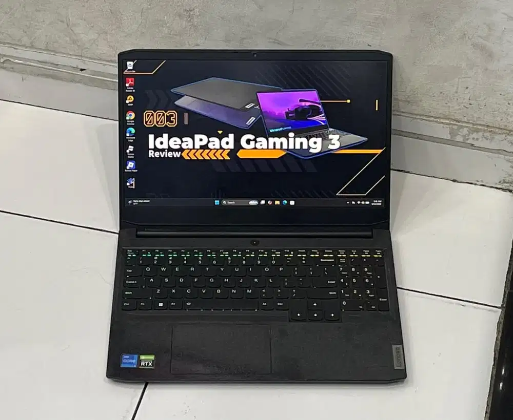 Jual cepat lenovo ideapad gaming 3