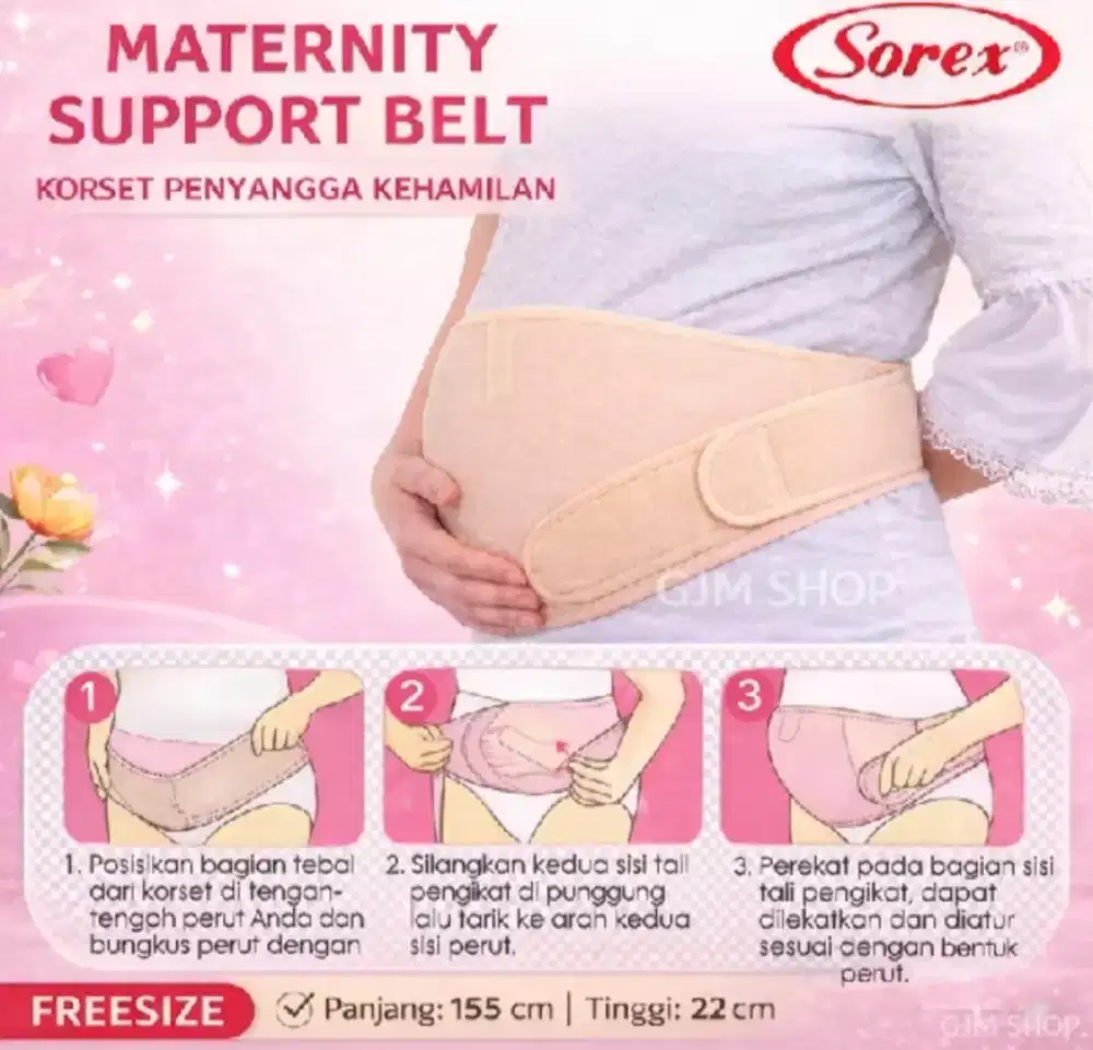 Korset ibu hamil / korset penyangga perut ibu hamil.