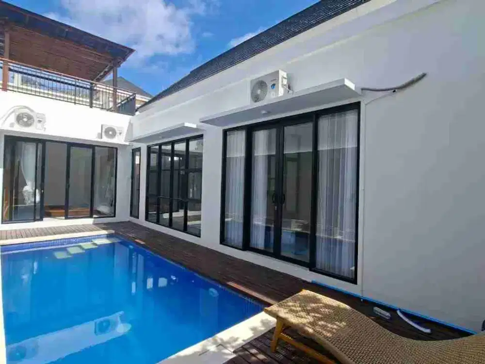 Jual Villa Baru 1lt Lokasi Ungasan kuta selatan Furnished area investasi strategis Zona Kuning