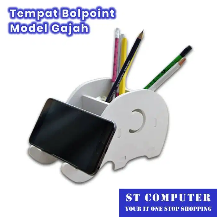 Tempat Bolpoint Model Gajah