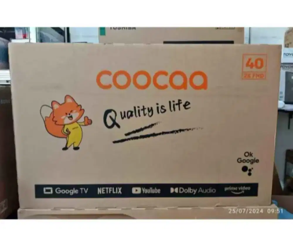 BEST DEAL! Coocaa 40Z66 Google TV 40 Inch (Eye Care Edition)