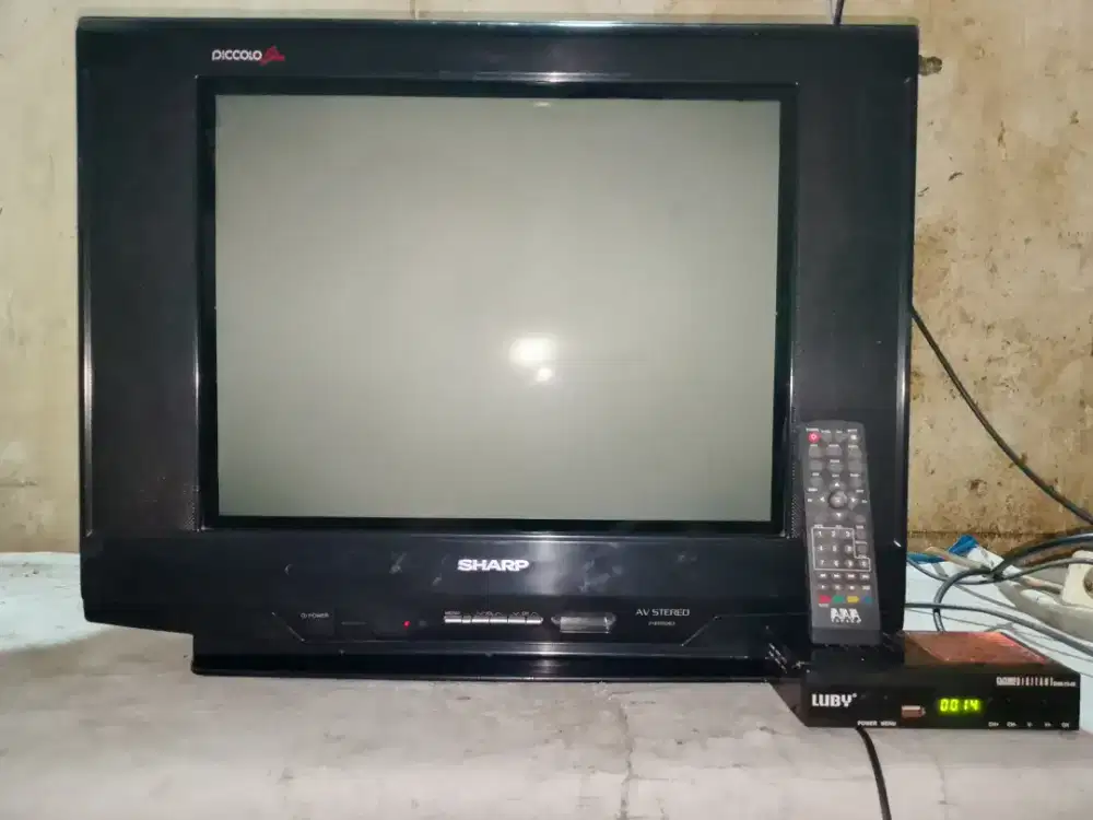 TV TABUNG 21 + STB