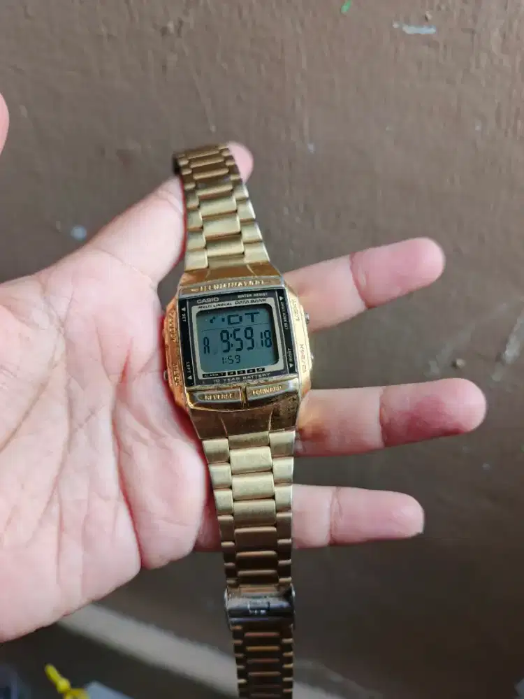 Jual jam tangan casio data bank