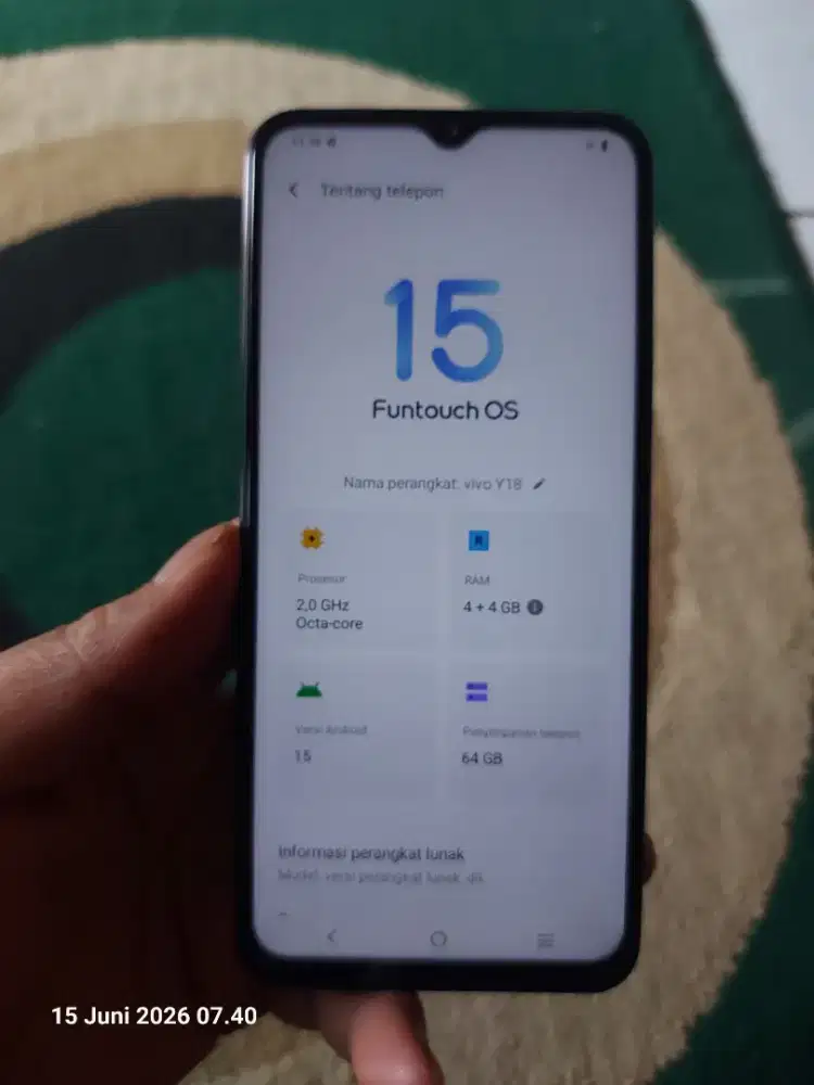 Vivo Y18 4/64 unit only