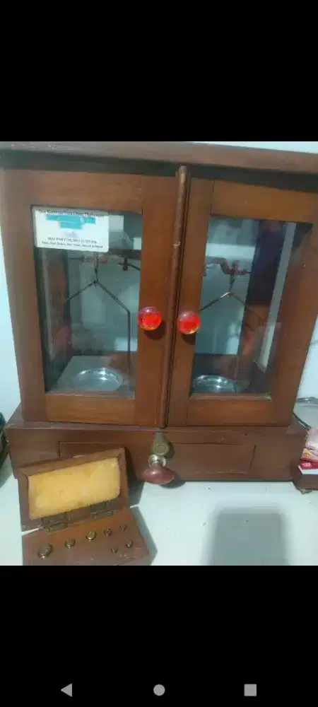Bismillah. Jual timbangan gr dan mg apotek, buat buka apotek