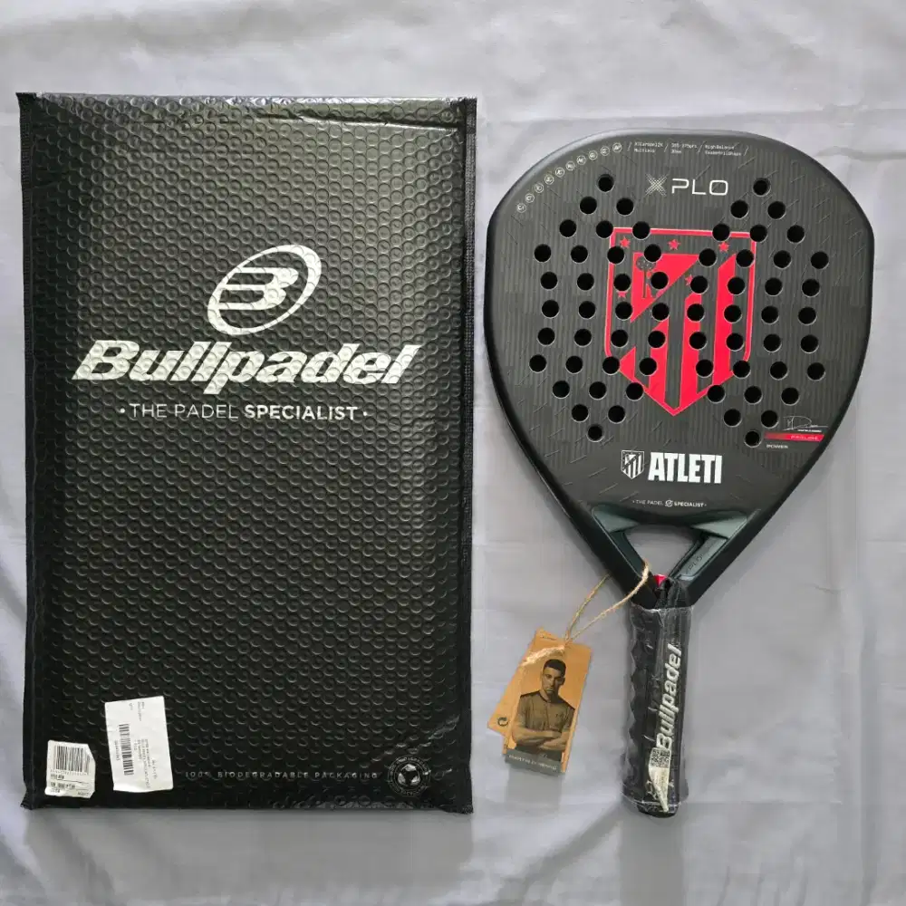 Bullpadel Xplo 2026 Atletico Madrid Special Edition Raket Racket Padel