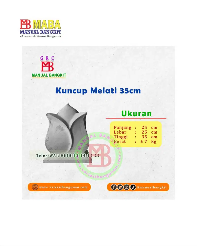Kuncup Melati 35cm