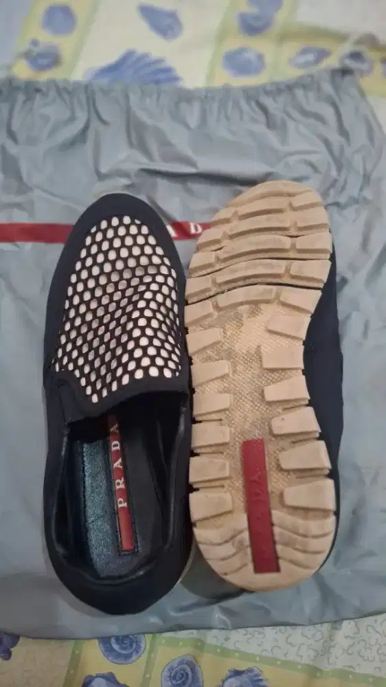 Prada Authentic Slip On Rare Model