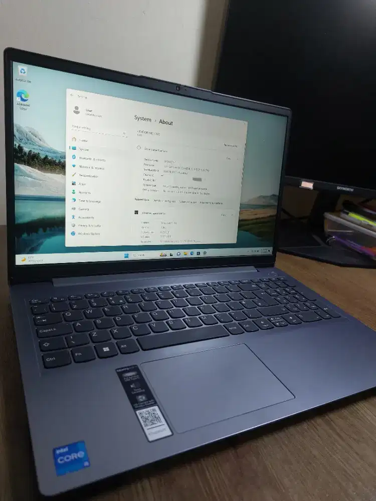 Laptop Ideapad 3 i5 gen 12 ram 16g ssd 500gb