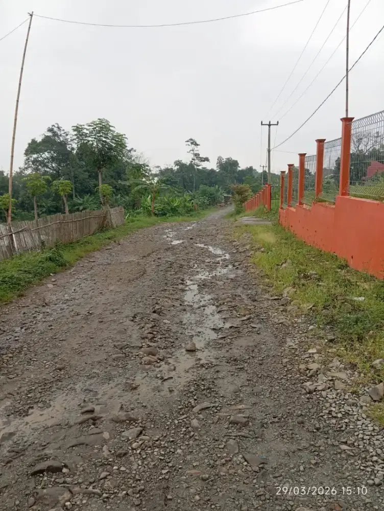 Dijual lahan 1000m.surat girik(SPPT).harga.175jt nego