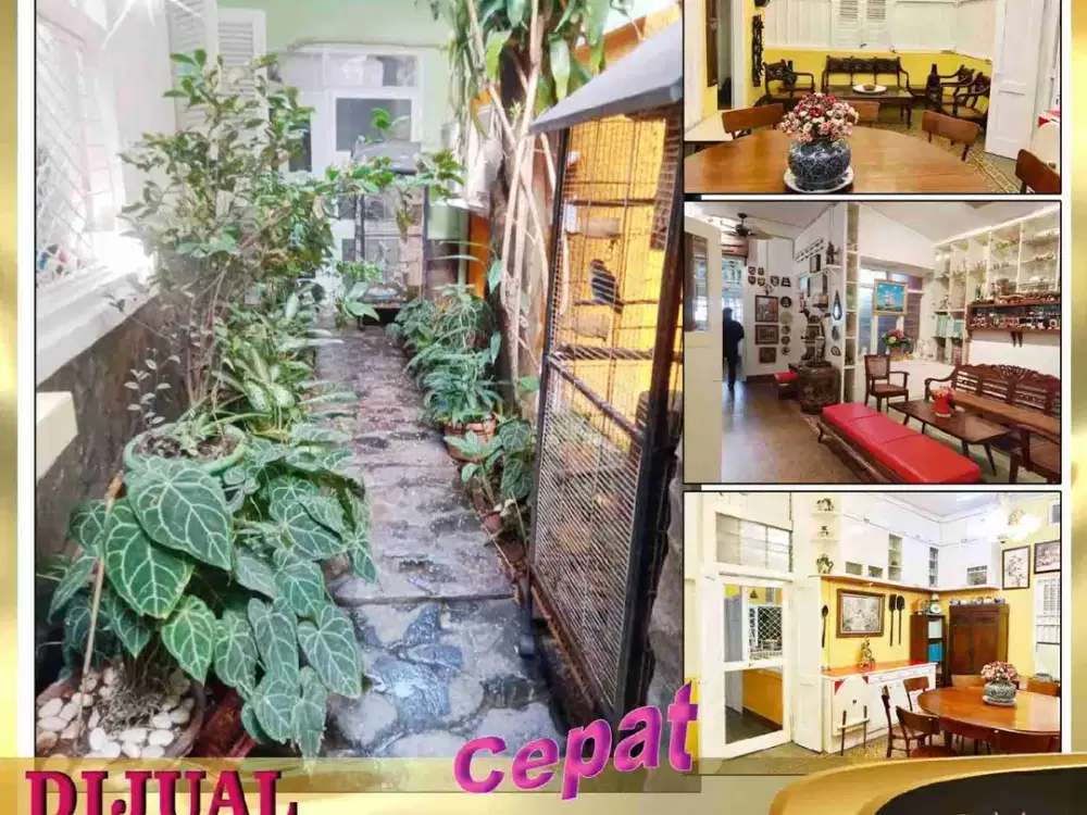 DIJUAL RUMAH USAHA 1 LANTAI DI KWITANG SENEN JAKARTA PUSAT