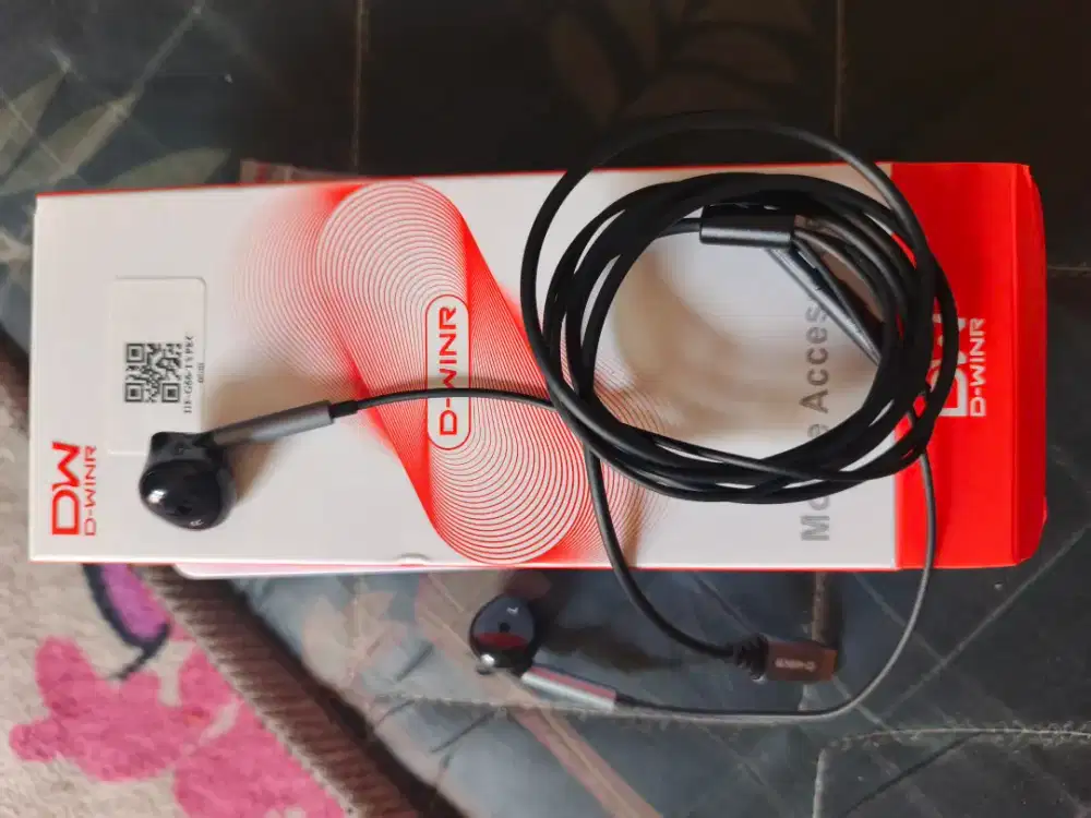 headset earphone kabel type C