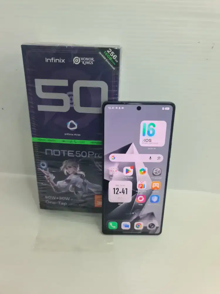 Infinix Note 50pro 8/256gb mulus fullset