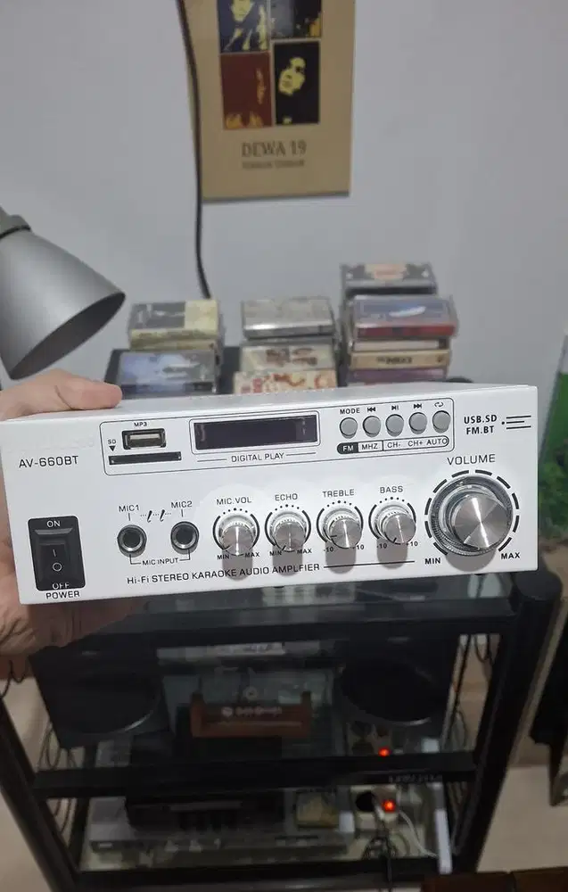 Sunbuck AV-660BT Bluetooth 5.0 DAC Amplifier 2 Channel