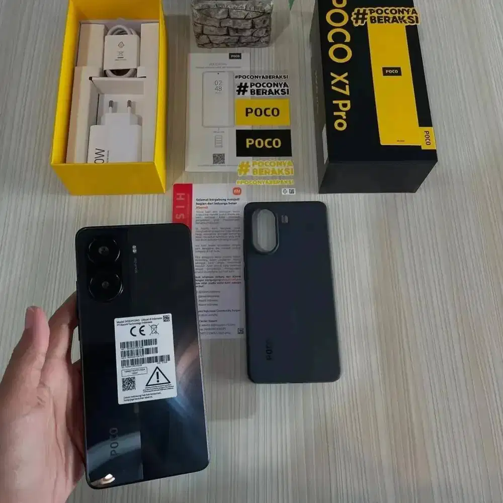 Poco x7pro ram 16GB penyimpanan 528GB