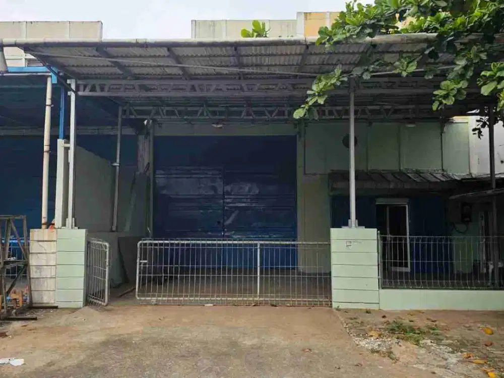 Gudang taman tekno siap huni disewakan
