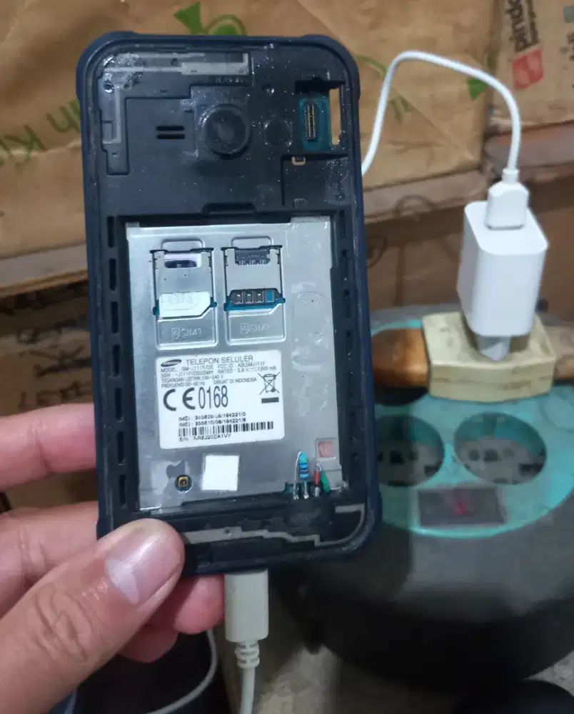 Modem hp+charger 4g all operator, auto hotspot plug and play