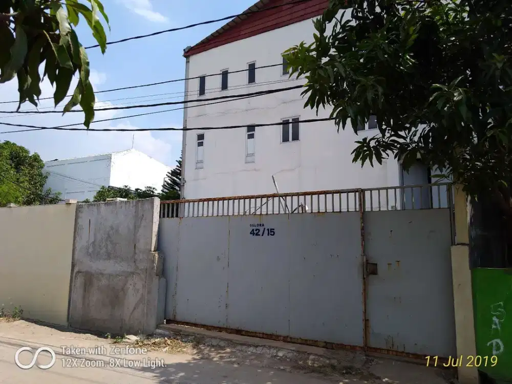 Di Jual Lelang Gudang Siap Pakai di JLn. Gelora, Kel. Pajang, Kec. Benda, Kota Tangerang, Banten