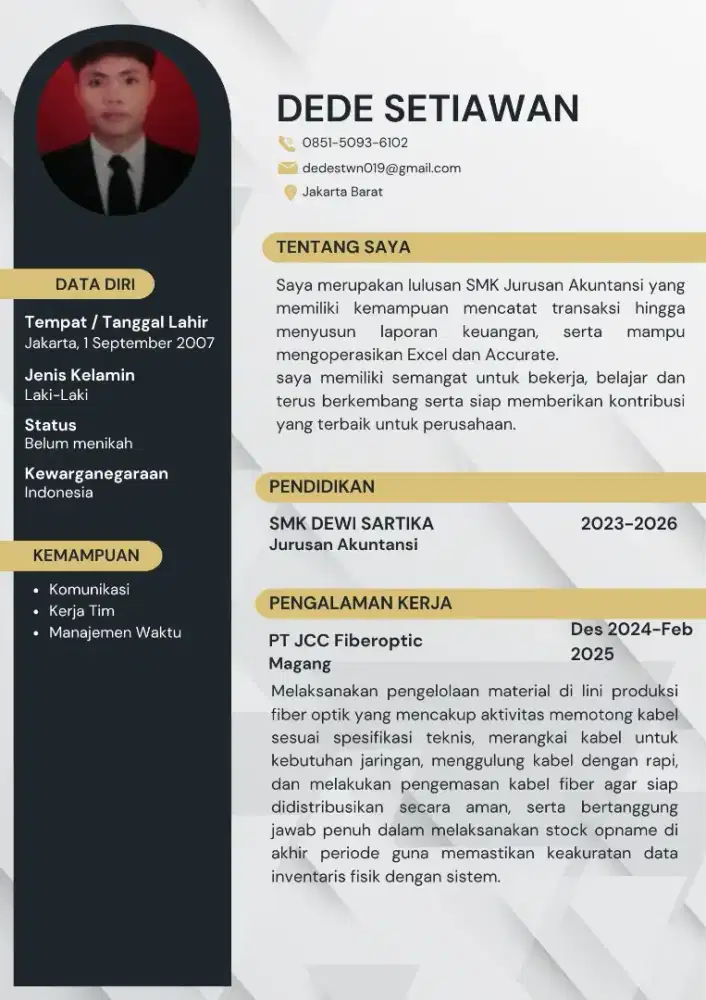 mencari pekerjaan