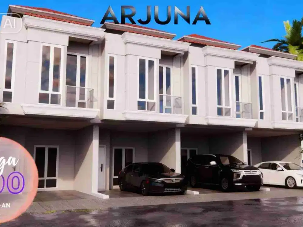 Di Jual Rumah 2Lt Arjuna dekat dengan Pasar Jatinegara Bebas Banjir Jakarta Timur