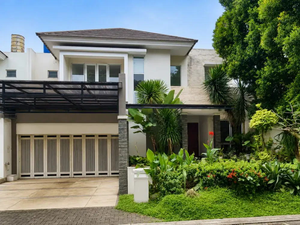 Rumah BSD De Park Cajuputi LT 450 m² – Cluster Premium Siap Huni