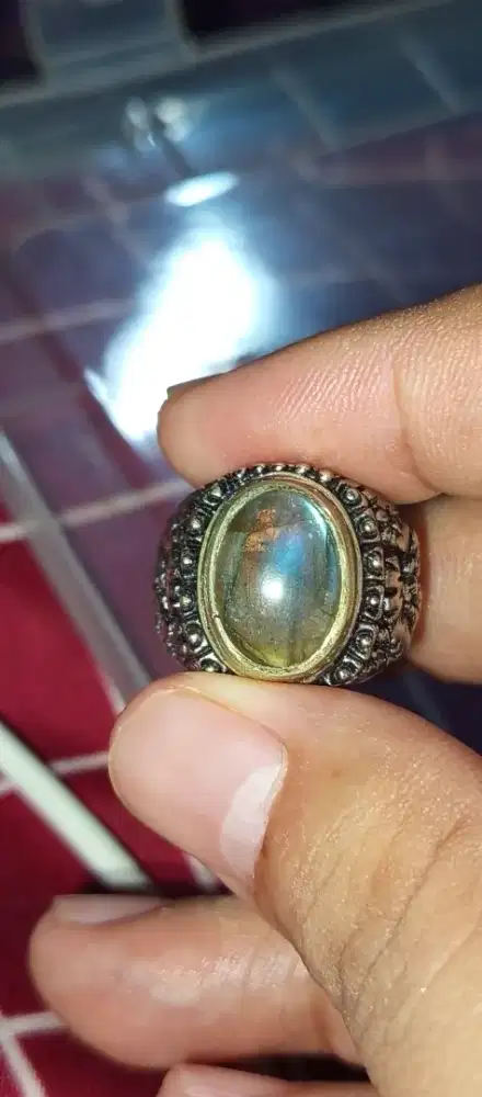 Batu Labrador biru