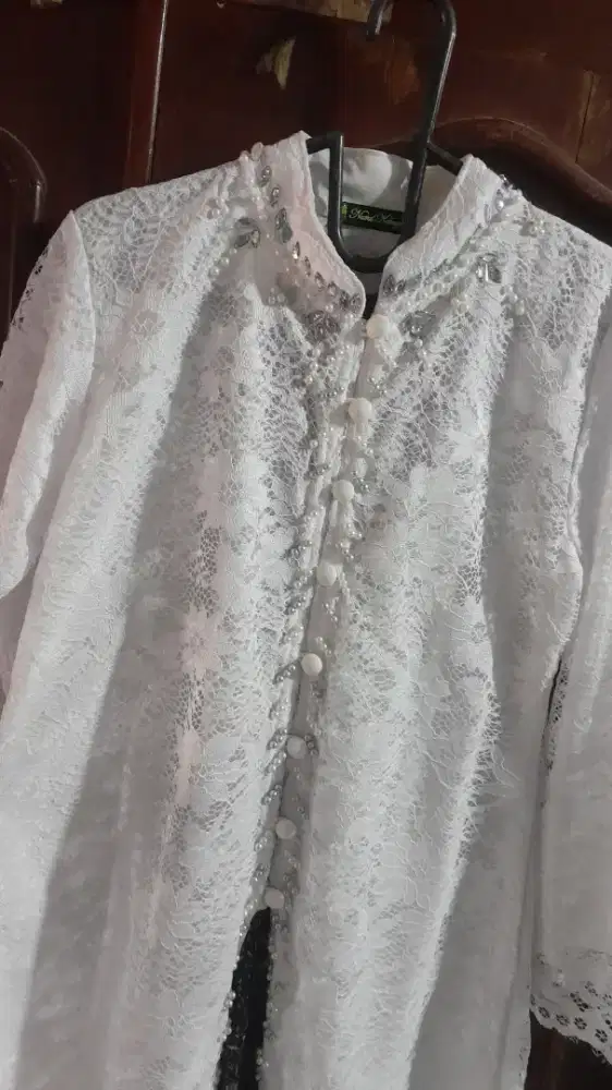 1 set kebaya udh sama rok plisket + hijab slayer
