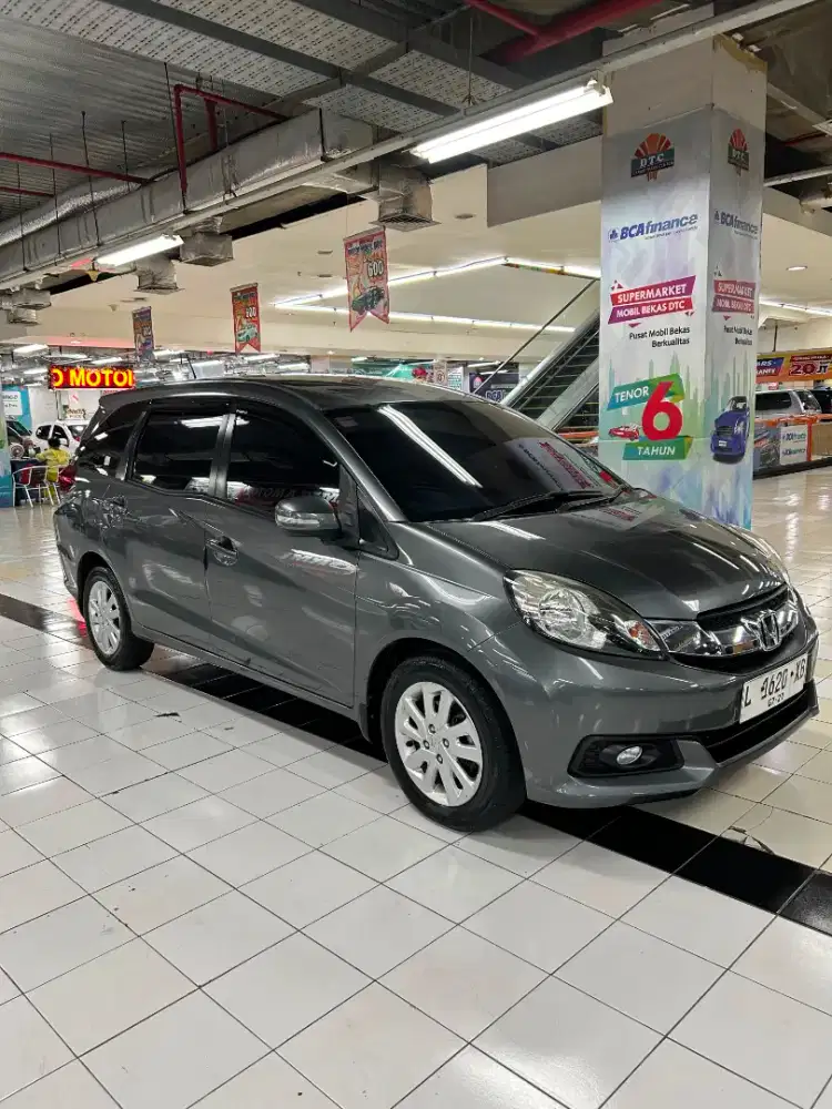 Km70rb!! Mobilio E CVT 2014 Abu-abu