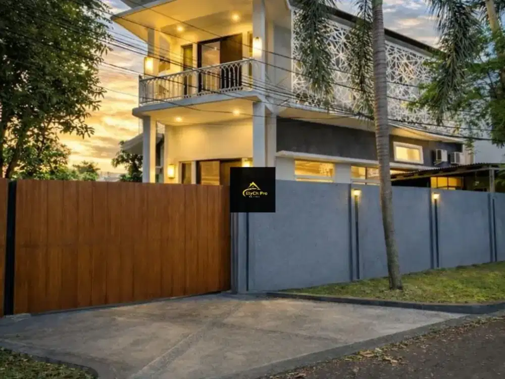 D31.Rumah Dlm Komp Siap Huni Semi Furnished Plus Gudang Rawasari Jakpus