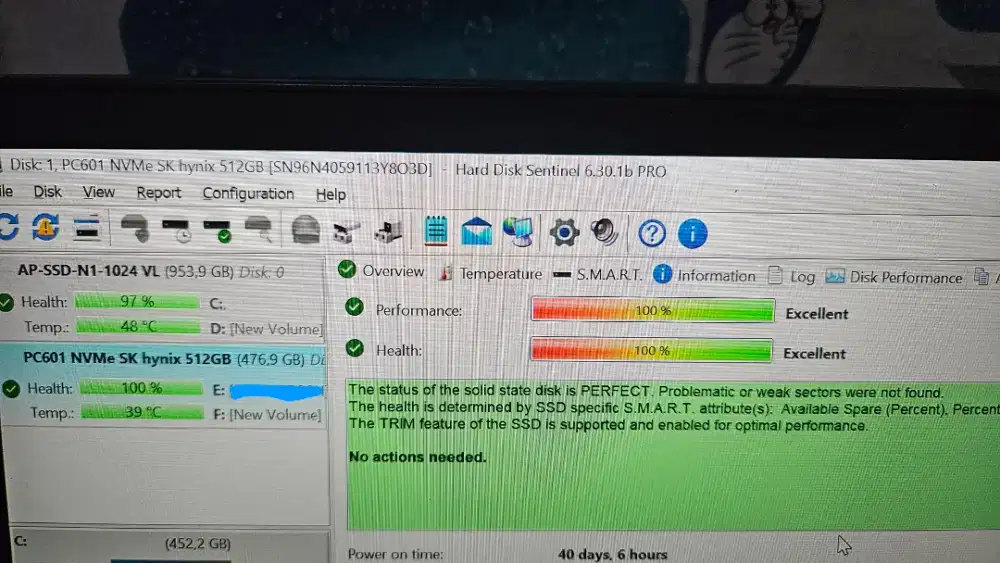 SSD NVME 512GB Sk Hynix