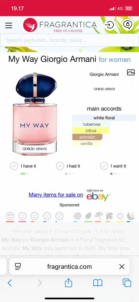 ARMANI MY WAY EDP 90ML