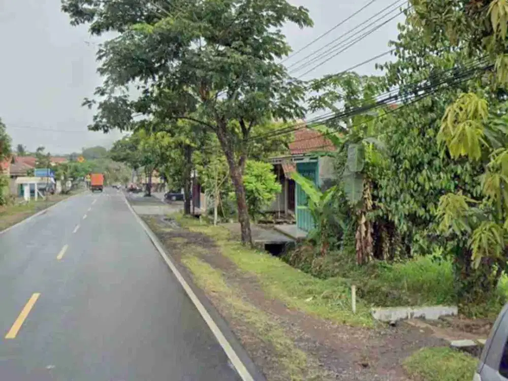Disewakan Tanah Strategis Tepi Jalan Nasional - Cijeungjing Ciamis Cocok Toko Modern