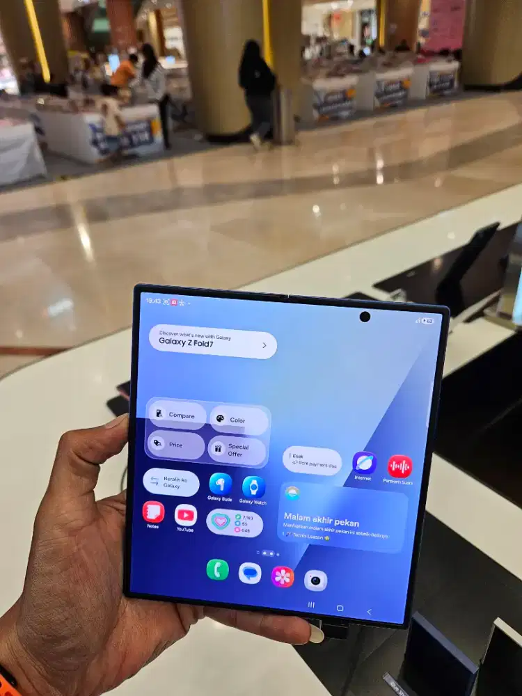SAMSUNG Z FOLD7 FREE SPEAKER PREMIUM & ANTIGORES TOTAL BONUS 1,2 JUTA