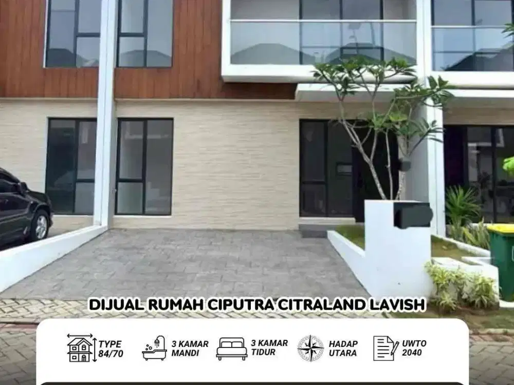 Dijual Rumah Citraland Megah Lavish Hill