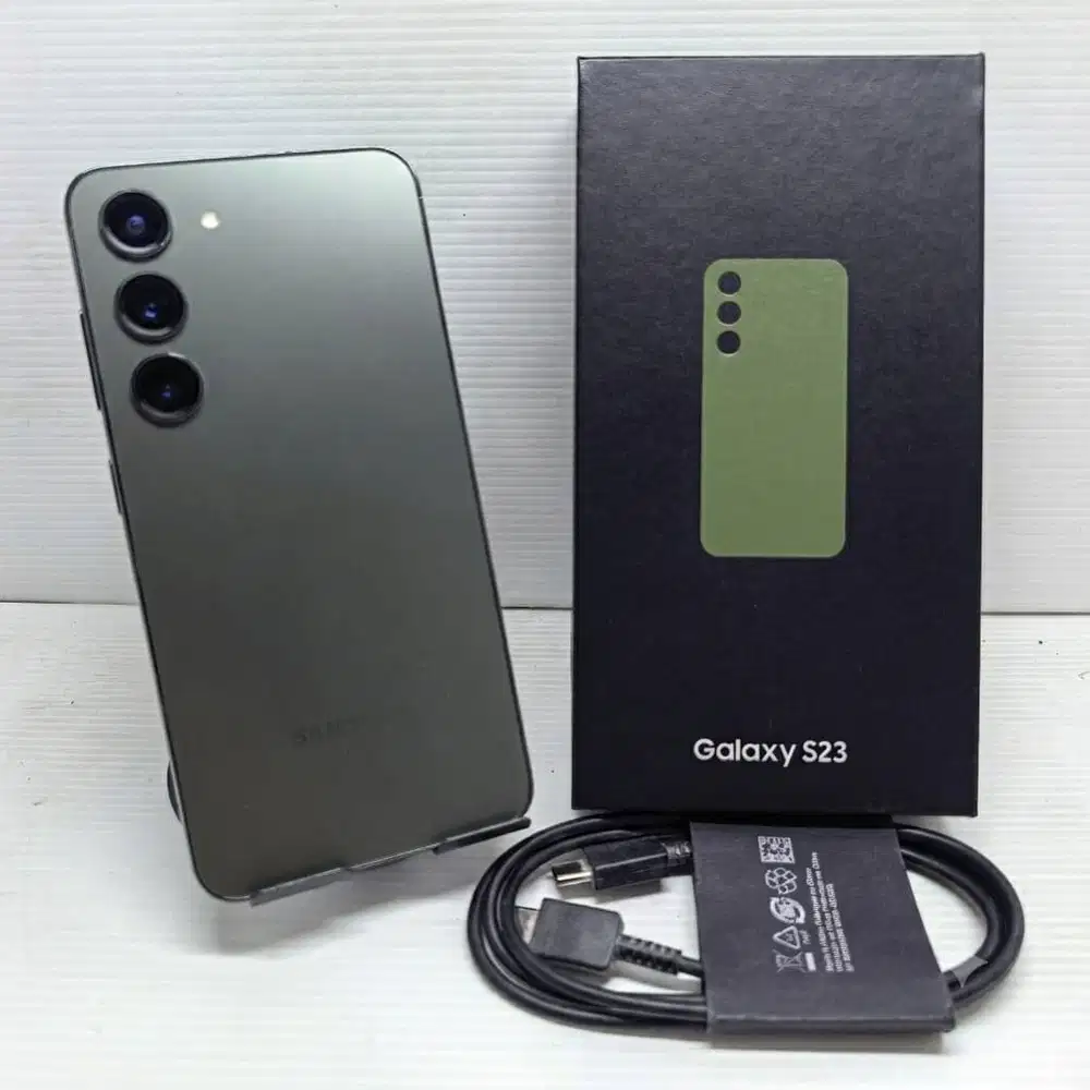 SAMSUNG GALAXY S23 5G 8/256 GREEN NO MINUS LENGKAP SEIN MULUS