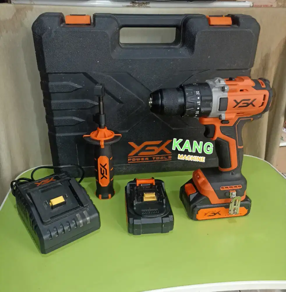 Yasuka YID-318 CB 13mm Hammer drill cordless 20V/bor tembok baterai